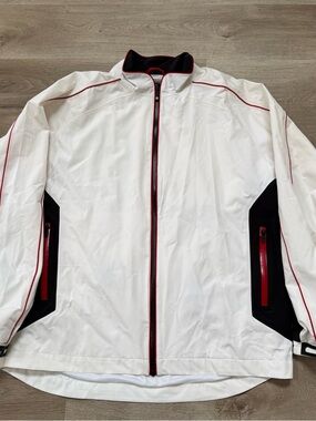 FootJoy FJ Dryjoys Jacket Tour Collection Zip Performance Windbreaker Men’s XL